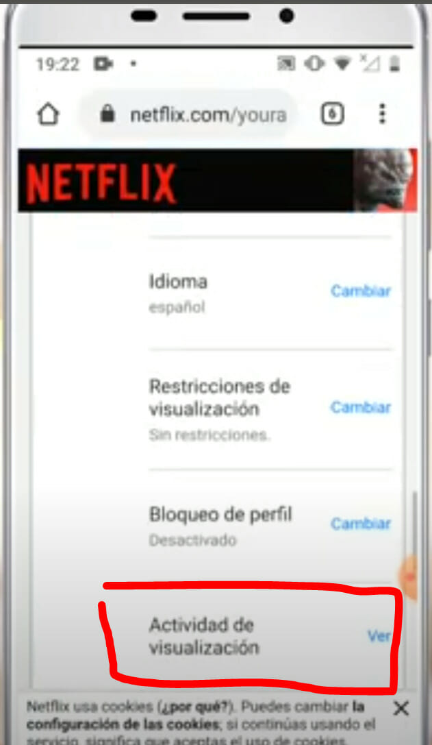 Cómo borrar el historial de Netflix o cómo eliminar el historial de